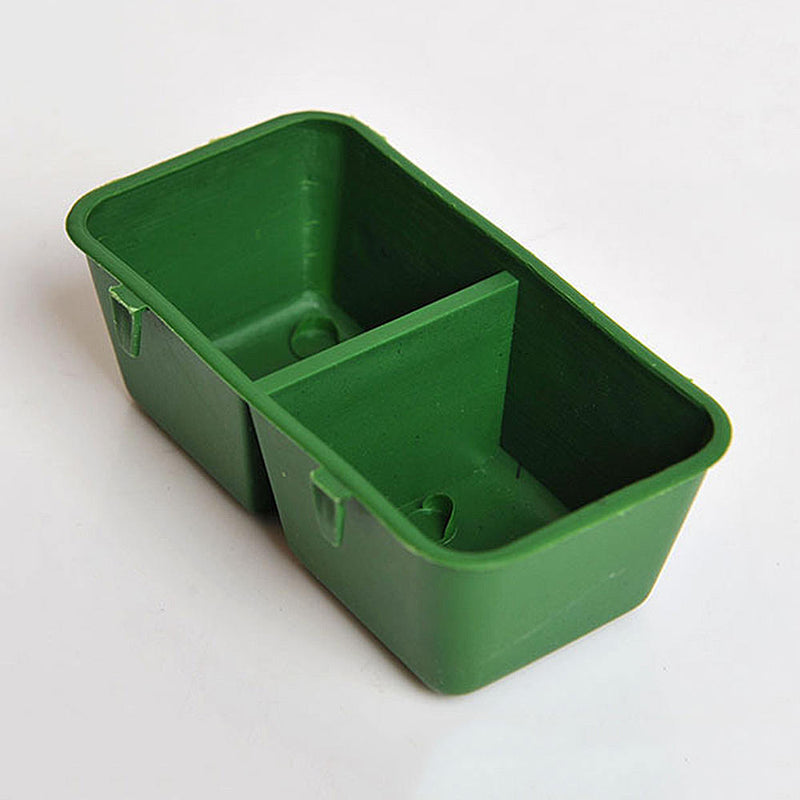 3Pcs Bird Parrot Food Water Bowl Cups Pet Cage Feeder Hanging Box Newest Useful