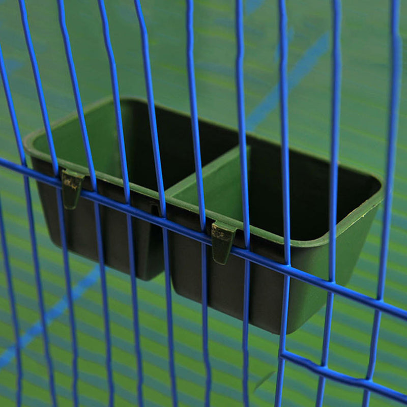 3Pcs Bird Parrot Food Water Bowl Cups Pet Cage Feeder Hanging Box Newest Useful