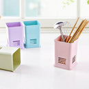 Kitchen Utensils Rack Basket Chopsticks Holder Plastic Desktop Storage Box 2 Pcs