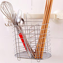 Caddy Flatware-Holder Cutlery-Organizer Drain-Basket Utensils Chopsticks Rack