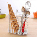 1x Kitchen Utensil Caddy Basket Stainless Chopstick Storage Holder Newest Useful