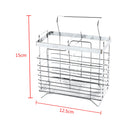 Utensil Spoon Fork Holder Hanging Cutlery Dry Basket Tableware Drainer