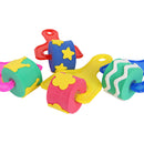 2 Sets Sponge-Brush Paintbrush-Roller Painting Drawing-Toys Plastic-Handle
