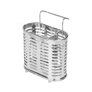 1 xStainless Steel Chopsticks Tube Cutlery Spoon Chopsticks Kitchen Hanging Tube