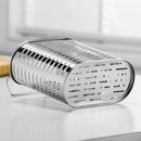 1x Stainless Steel Chopsticks Tube Cutlery Spoon Chopsticks Kitchen Hanging New