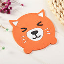 4Pc Cork CoasterCup Place Mat Cute Decor Mug Pad Bowl Drink Tea Coffee Pad New