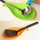 4 Pcs Silicone Pad Spoon Mat Rest Small Tool Holder Heat Resistant Kitchen