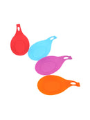 4 Pcs Silicone Pad Spoon Mat Rest Small Tool Holder Heat Resistant Kitchen