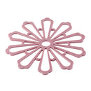 4 Pcs Cup Coaster Heat Insulation Coffee Tea Placemat Table Mat Snowflake Shaped