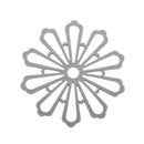 4Pcs Drink Placemat Coaster Rubber Dining-Table Flower-Shape Coffee Anti-Slip