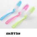 Long Handle Bottle Brush Cleaner Cup Dish Bottom Scrubber Washing Brushes