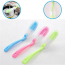 Long Handle Bottle Brush Cleaner Cup Dish Bottom Scrubber Washing Brushes