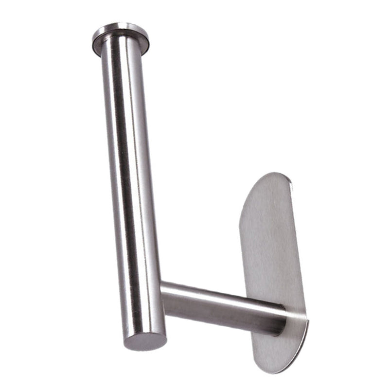 1 x Toilet Roll Holder Self Adhesive Toilet Paper Holder Bathroom Stick On Wall
