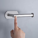 1 pcs Polished Stainless Steel Toilet Roll Holder Self Adhesive Stick Durable