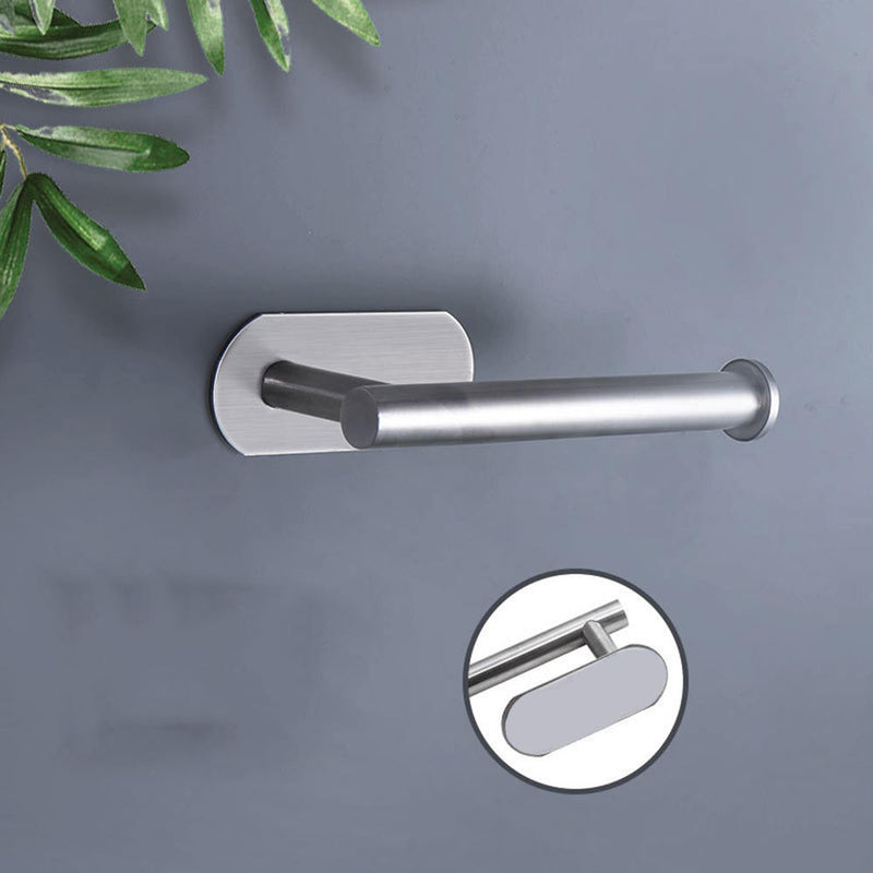 1 x Toilet Roll Holder Self Adhesive Toilet Paper Holder Bathroom Stick On Wall