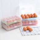 2pcs Eggs Holder Refrigerator Container Kitchen  Box Fresh Keep Anti Collision