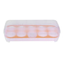 2pcs Eggs Holder Refrigerator Container Kitchen  Box Fresh Keep Anti Collision