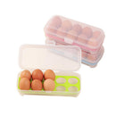 2pcs Eggs Holder Refrigerator Container Kitchen  Box Fresh Keep Anti Collision