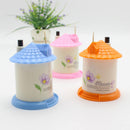 2 pcs Toothpick Holder Box Creative House Automatic Shaped Small Toothpicks Box