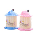2 pcs Toothpick Holder Box Creative House Automatic Shaped Small Toothpicks Box