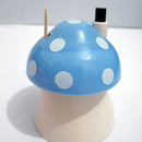 2 pcs Toothpick Holder Box Creative For Mushroom Automatic Shaped Small Box