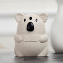 Wheat straw Cute Cartoon koala Automatic Toothpick Holders Home Table Decor