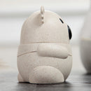 Wheat straw Cute Cartoon koala Automatic Toothpick Holders Home Table Decor