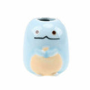 2Pcs Ceramic Cartoon Animal Toothbrush Holder Bathroom Swab Organizer Home Decor