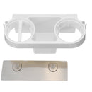 Adhesive Wall Mounted Hair Dryer Storage Rack Holder Comb Stand Bathroom