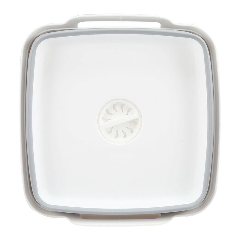 1 x Plastic Portable Camping Folding Wash Basin Collapsible Bucket Dish Tub