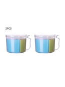 2pcs 3 Grids SpiceCondiment Storage Shaker Seasoning Bottle Container Kitchen