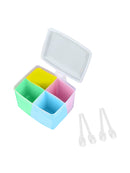 4 in 1 Spice Jar Condiment Storage Seasoning Bottle Container Kitchen Box
