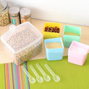4 in 1 Spice Jar Condiment Storage Seasoning Bottle Container Kitchen Box