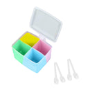 4 in 1 Spice Jar Condiment Storage Seasoning Bottle Container Kitchen Box