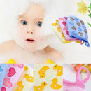 Cartoon Baby Bath Glove Mittens Shower Sponge for Infant Washing Comfortable
