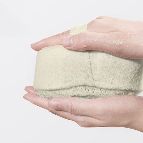 2 Pcs Body Exfoliator Natural Loofah Luffa Bath Shower Scrubber Washing Pad Hot