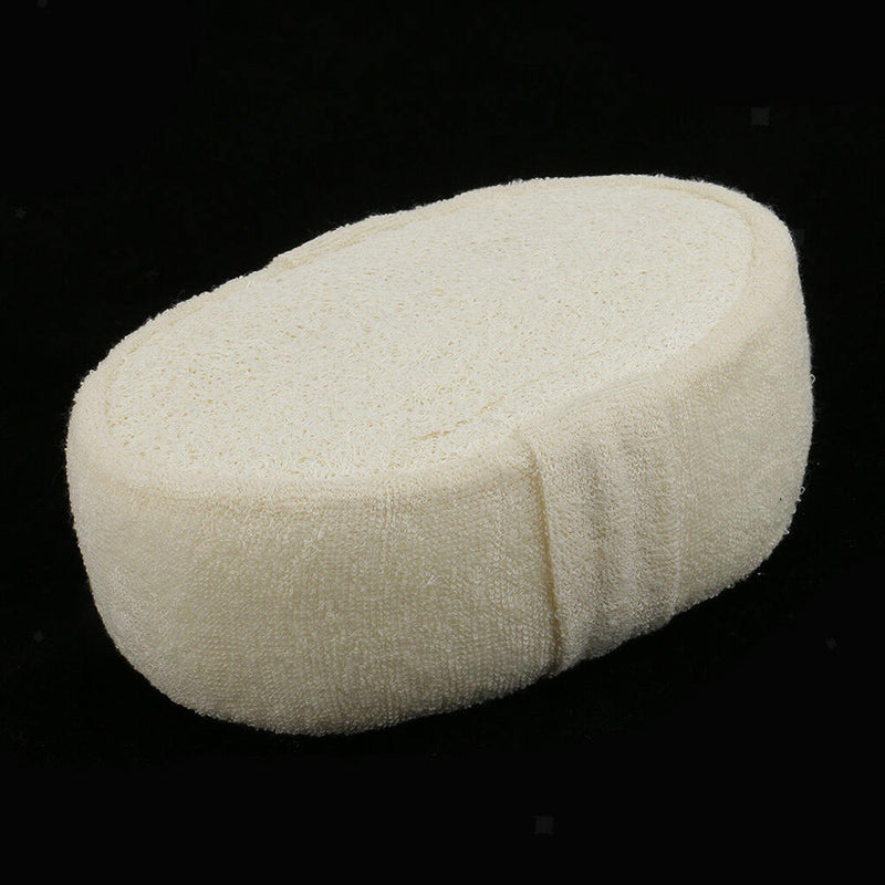 2Pcs Body Exfoliator Natural Loofah Luffa Bath Shower Scrubber Washing Pad