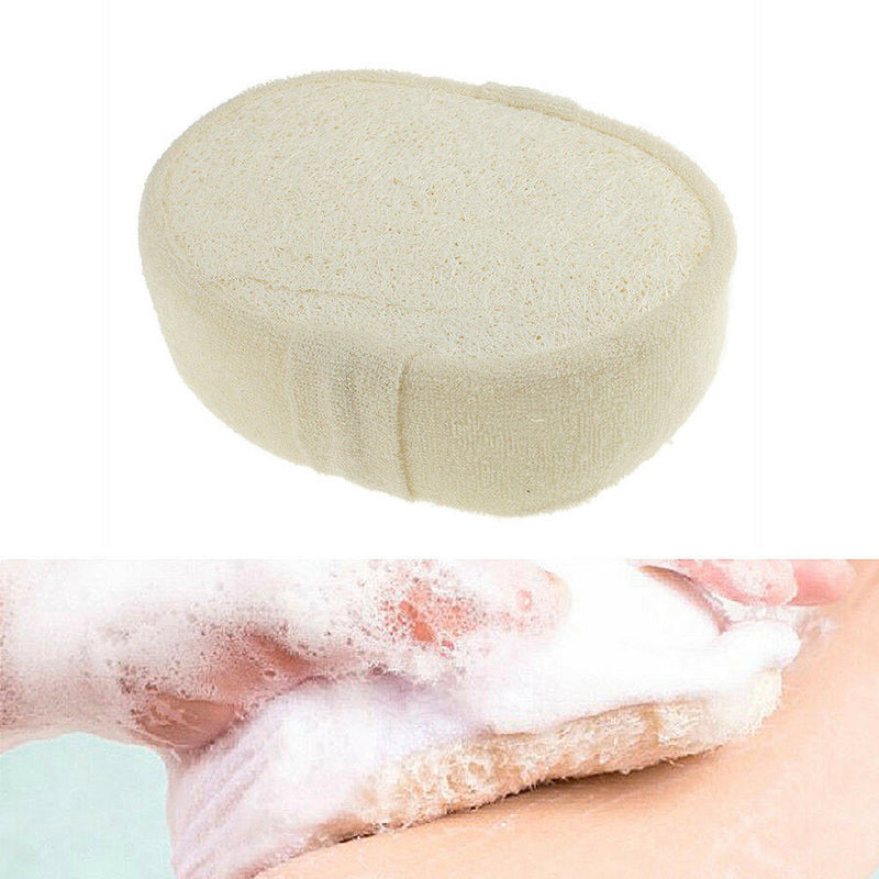 2pcs Sponge Shower Scrubber Luffa Washing Pad Loofah Bath Brush Body Scrubber