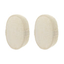 2 Pcs Body Exfoliator Natural Loofah Luffa Bath Shower Scrubber Washing Pad Hot