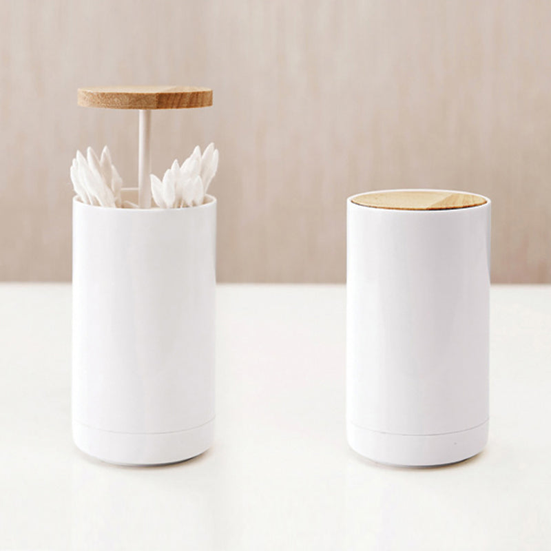 Swab Holder Toothpick Box Toothpick Dispenser Table Decor Retractable Holder