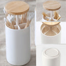 Swab Holder Toothpick Box Toothpick Dispenser Table Decor Retractable Holder