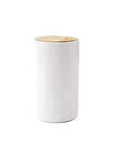 Nordic Automatic Cotton Bud Holder Container Toothpicks Dispenser Box Wooden