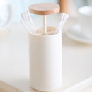 Swab Holder Toothpick Box Toothpick Dispenser Table Decor Retractable Holder