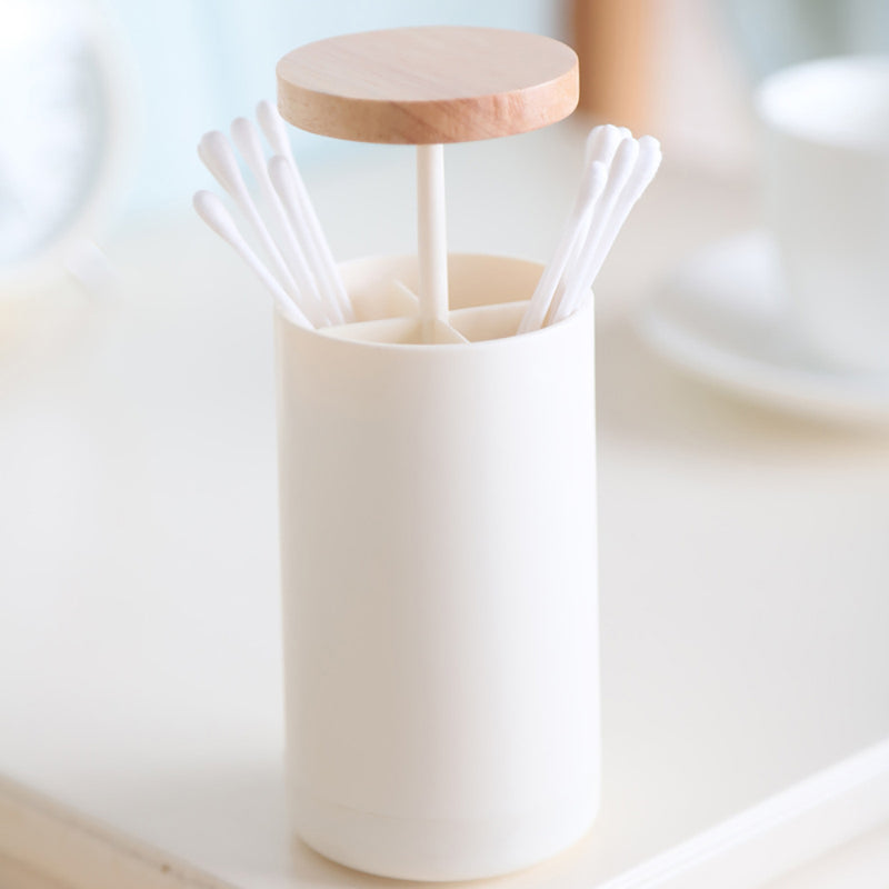 Swab Holder Toothpick Box Toothpick Dispenser Table Decor Retractable Holder