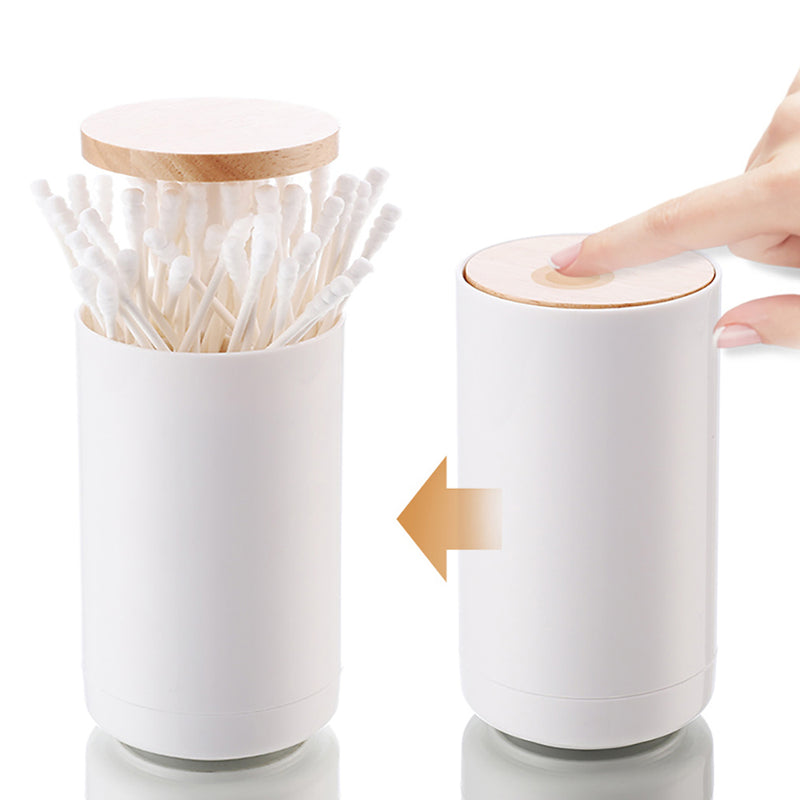 Swab Holder Toothpick Box Toothpick Dispenser Table Decor Retractable Holder