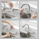 Organizer Kitchen Sponge Bathroom-Accessory Rack Sink Faucet-Storage Dish-Drain