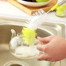 2 * Bottle Cup Cleaning Brush Long Handle Bendable Scrubbing Kitchen Tools Nice