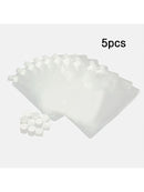 5Pcs Transparent Plastic Liquor Beverage Pouch Bag Portable Invisible Run Climb