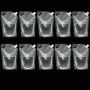 5Pcs Transparent Plastic Liquor Beverage Pouch Bag Portable Invisible Run Climb