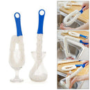Long Handle Cup Brush Sink Cleaner for Decanter Stemware Wine Glass Kitchen Tool